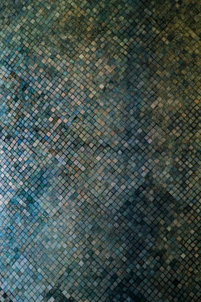 Colorido Mosaico Veneciano Monofónico Pastel Suave Como Decoración Decorativa Fachada — Foto de Stock