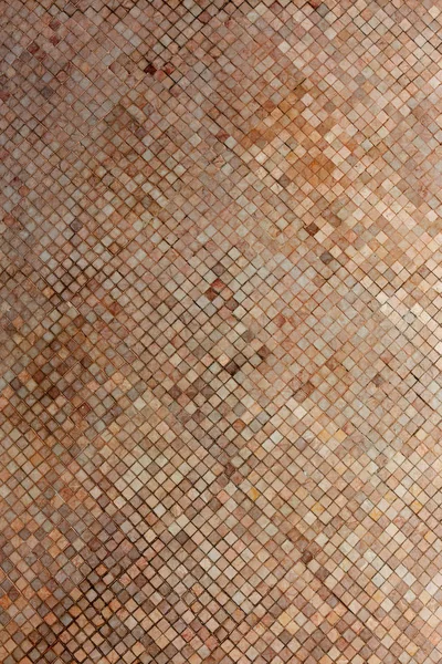 Barevné Měkké Pastelové Monofonní Benátská Mozaika Jako Dekorativní Výzdoba Fasády — Stock fotografie