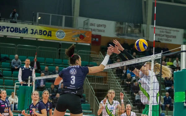 Odessa Ukraine November 2018 Cev Volleyball Cup 2019 Frauen Achtelfinale — Stockfoto