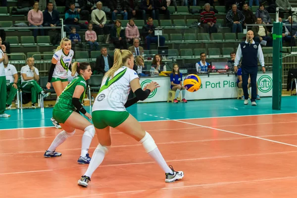2018 Odessa Ukraine November 2018 Cev Volleyball Cup Women Finals — 스톡 사진