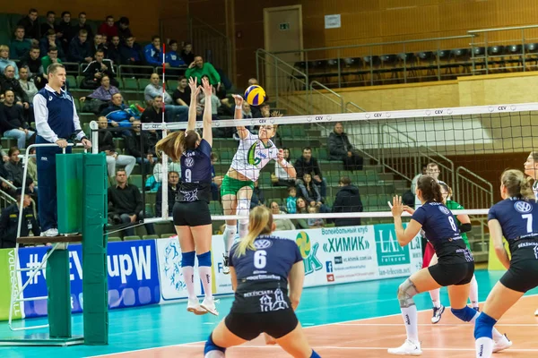 Odessa Ukraina Listopada 2018 2019 Cev Siatkówka Cup Kobiety Finał — Zdjęcie stockowe