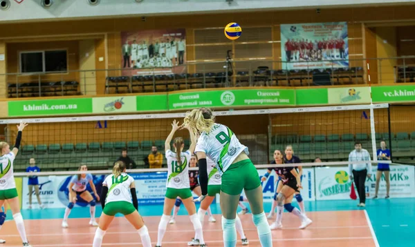 2018 Odessa Ukraine November 2018 Cev Volleyball Cup Women Finals — 스톡 사진