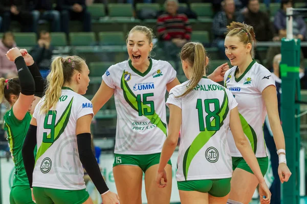 Одесса Украина Ноября 2018 2019 Cev Volleyball Cup Women 16Th — стоковое фото