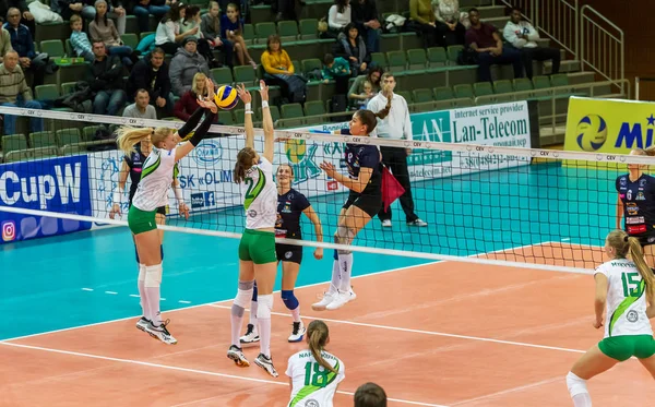 Odessa Ucrania Noviembre 2018 2019 Cev Voleibol Cup Mujeres 16ª — Foto de Stock