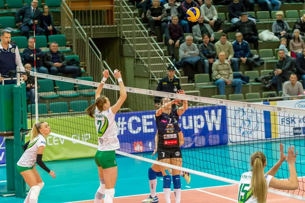 Odessa Ucrania Noviembre 2018 2019 Cev Voleibol Cup Mujeres 16ª — Foto de Stock