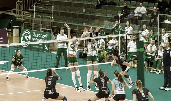 Odessa Ukraine November 2018 2019 Cev Volleyball Cup Women 16Th — Stock Photo, Image