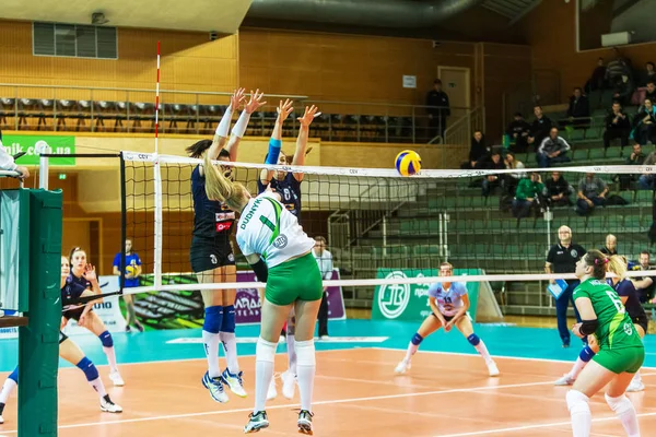 Odessa Ukraine November 2018 2019 Cev Volleyball Cup Women 16Th — Stock Photo, Image