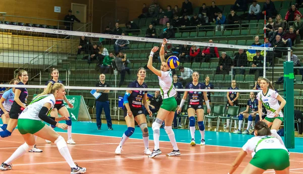 Odessa Ucrania Noviembre 2018 2019 Cev Voleibol Cup Mujeres 16ª — Foto de Stock