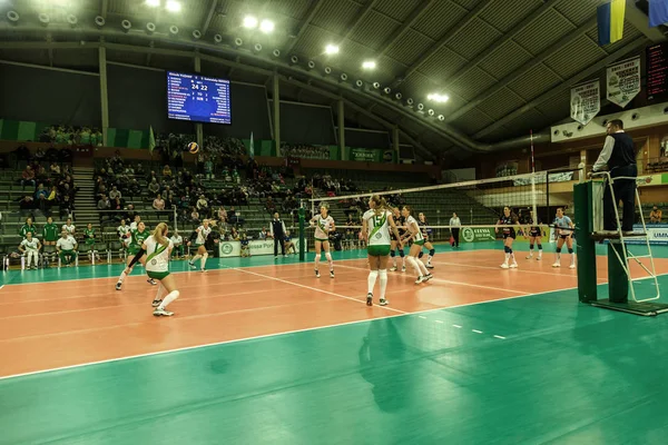 Odessa Ukrajina Listopadu 2018 2019 Cev Volejbalový Pohár Ženy Finále — Stock fotografie