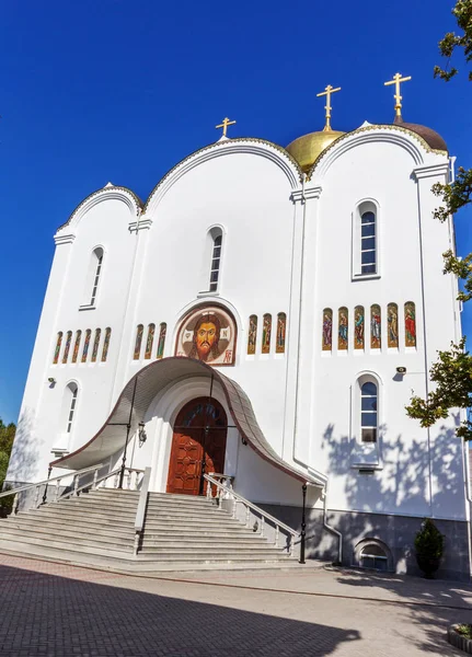 ウクライナ正教会のモスクワ総主教は 聖の生神女就寝オデッサ総主教修道院 これは市内の主要観光スポットの — ストック写真