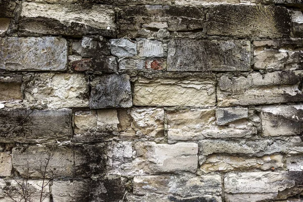 Muro Costruito Pietra Naturale Può Essere Utilizzato Come Sfondo — Foto Stock