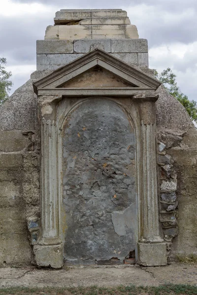 Мавзолей Разрушенном Военном Кладбище Русско Турецкой Войне 1787 1791 Годов — стоковое фото