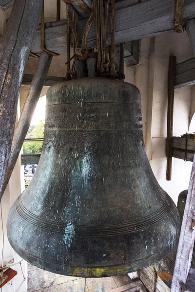 Ancient bronze church bell in the Orthodox Christian church. Odessa