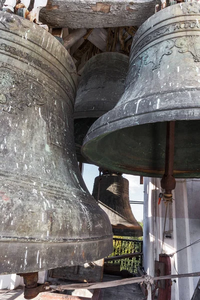 Antik Bronz Kilise Çanı Ortodoks Hıristiyan Kilisesi Odessa — Stok fotoğraf