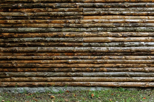 Wooden Background Wood Background Individual Boards Gathered Shield Log Background — Stock Photo, Image