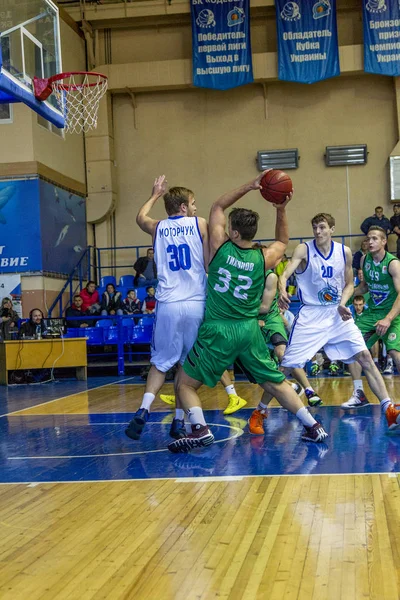 Odessa Ucrania Noviembre Momento Dramático Para Copa Ucrania Baloncesto Entre —  Fotos de Stock