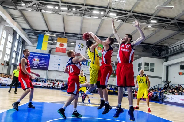 Odessa Ucrania Octubre 2016 Campeonato Ucrania Baloncesto Juego Bipa Odessa — Foto de Stock