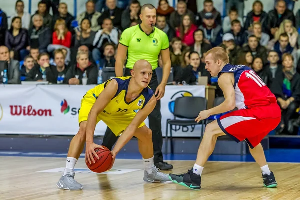 Одеса Україна Жовтня 2016 Чемпіонат України Баскетболу Гра Bipa Одеса — стокове фото