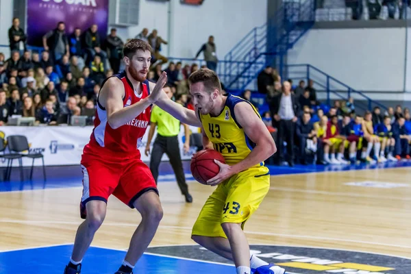 Odessa Ucrania Octubre 2016 Campeonato Ucrania Baloncesto Juego Bipa Odessa — Foto de Stock