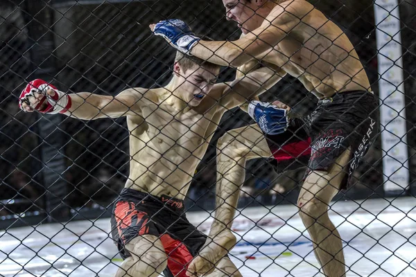 Oděsa Ukrajina Prosince Atletika Mma Smíšených Bojových Umění Bojovníků Soutěžit — Stock fotografie