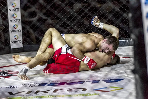 Odessa Ukraine December Athletics Mma Mixed Martial Arts Fighters Compete — Stock Photo, Image