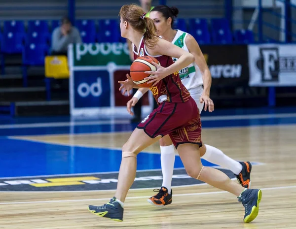 Odessa Ucrania Noviembre 2016 Copa Ucrania Baloncesto Femenino Interhimik Odessa — Foto de Stock