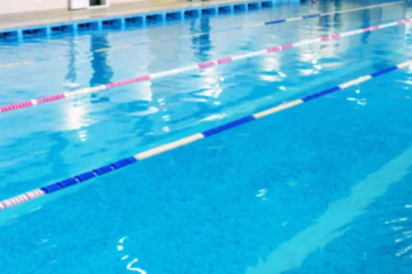 Fondo Ligeramente Borroso Deportes Piscina Baño Piscina Interior Deportiva Pistas —  Fotos de Stock