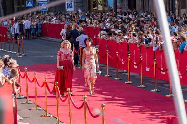 Odessa Ukraina Lipca 2016 Czerwony Dywan Otwarcie Międzynarodowy Festiwal Filmowy — Zdjęcie stockowe