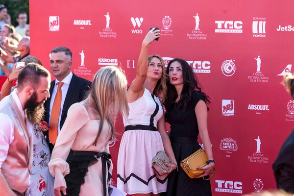 Odessa Ukraine Juli 2016 Eröffnung Des Internationalen Filmfestivals Odessa Arbeitete — Stockfoto