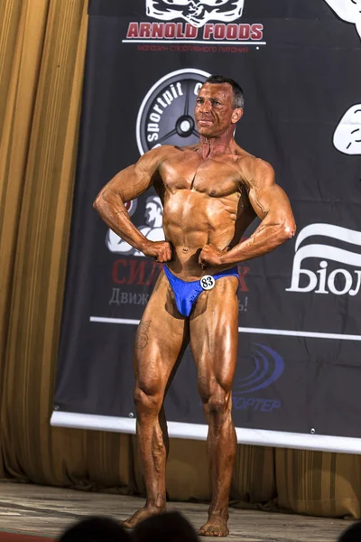 Odessa Ucraina Ottobre Competizioni Ucraino Bodybuilding Atletismo Uomini Donne Categoria — Foto Stock