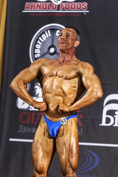 Odessa Ucraina Ottobre Competizioni Ucraino Bodybuilding Atletismo Uomini Donne Categoria — Foto Stock