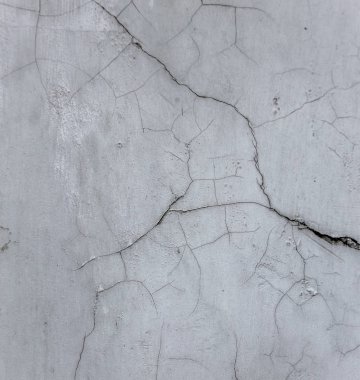 Güzel eski duvar büyük çatlaklar ve doku ile. Arka plan olarak kullanılabilir