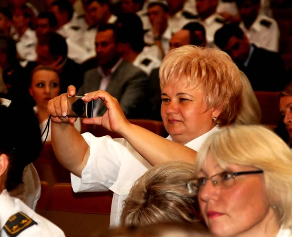 Odessa Ukraine June 2010 Military Personnel Security Agencies Police Prosecutor — Stock Photo, Image