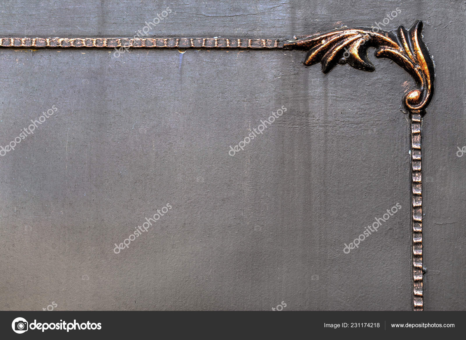Brass Plate Texture Old Metal Background Bronze Stock Photo Image By C Alesik