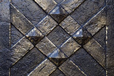 Pirinç levha doku, eski metal arka plan. Bronz