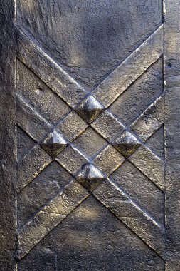 Pirinç levha doku, eski metal arka plan. Bronz