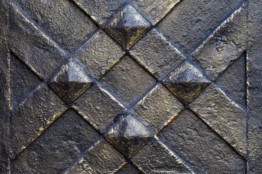 Pirinç levha doku, eski metal arka plan. Bronz