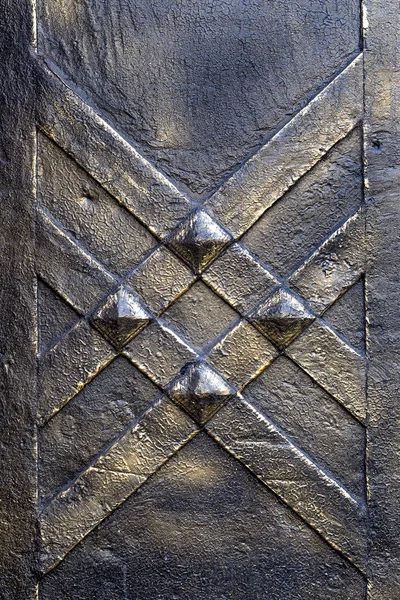 Mosiężny Talerz Tekstury Stare Metalowe Podłoże Brąz — Zdjęcie stockowe