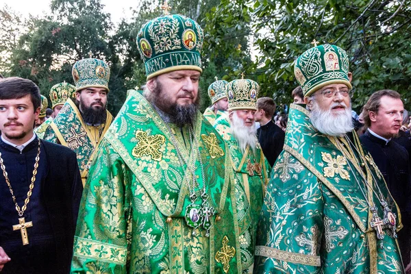 Odessa Ukraine September First Visit Rector Ukrainian Orthodox Church Onufry — Stock Photo, Image