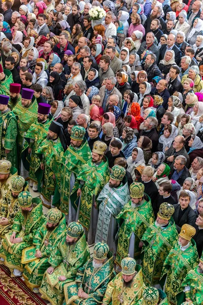 Одесса Украина Сентября Первый Визит Настоятеля Украинской Православной Церкви Онуфрия — стоковое фото