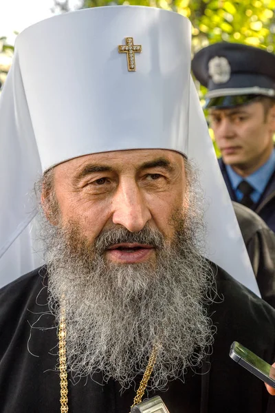 Odessa Ucrania Septiembre Primera Visita Del Rector Iglesia Ortodoxa Ucraniana —  Fotos de Stock