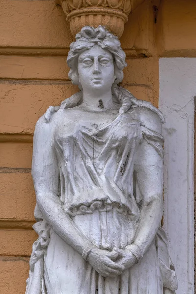 Klassische Weiße Weibliche Statue Der Göttin Odessa Ukraine — Stockfoto