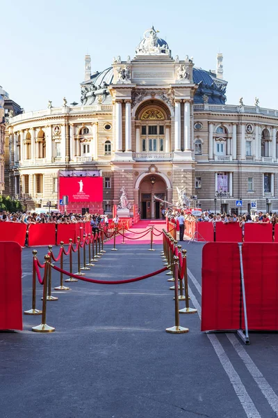 Odessa Ucrania Julio 2016 Inauguración Alfombra Roja Del Festival Internacional — Foto de Stock