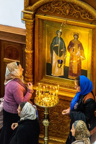 Odessa Ucraina Settembre Prima Visita Del Rettore Della Chiesa Ortodossa Immagini Stock Royalty Free