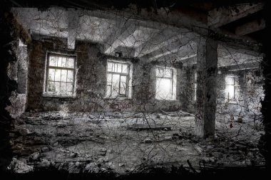 Arka plan yıkılan binaların ve grafiti thrash herhangi bir yıl için yeni yaratıcı takvimi bilgisayar savaş oyunları teröristlerle temel. 2015, 2016. Multiplayer online Rpg, Mmorpg, macera, Aksiyon, stalker, SAP, kentsel