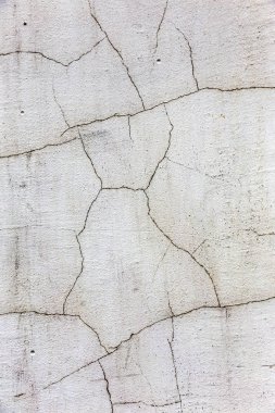 Güzel eski duvar büyük çatlaklar ve doku ile. Arka plan olarak kullanılabilir