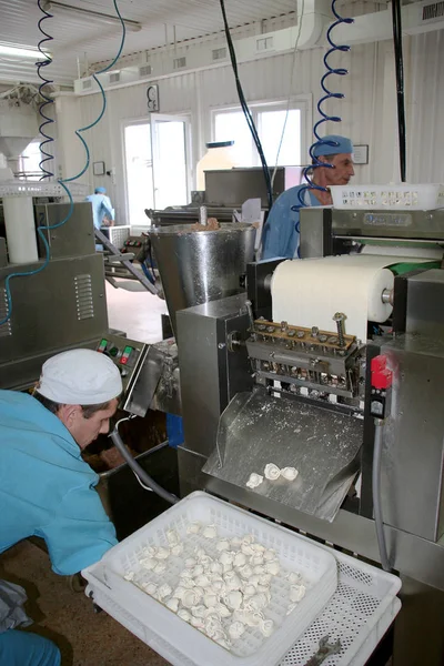 Odessa Ucrania Julio 2007 Fábrica Para Producción Alimentos Partir Ingredientes — Foto de Stock