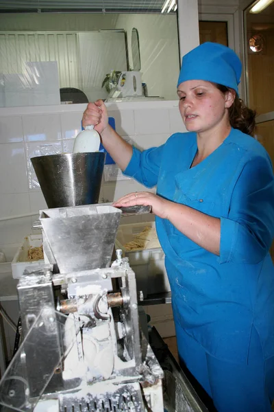 Odessa Ucrânia Julho 2007 Fábrica Para Produção Alimentos Partir Ingredientes — Fotografia de Stock