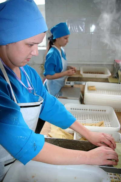 Odessa Oekraïne Juli 2007 Fabriek Voor Productie Van Levensmiddelen Uit — Stockfoto