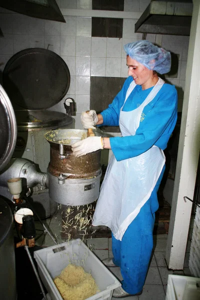Odessa Ucrania Julio 2007 Fábrica Para Producción Alimentos Partir Ingredientes —  Fotos de Stock